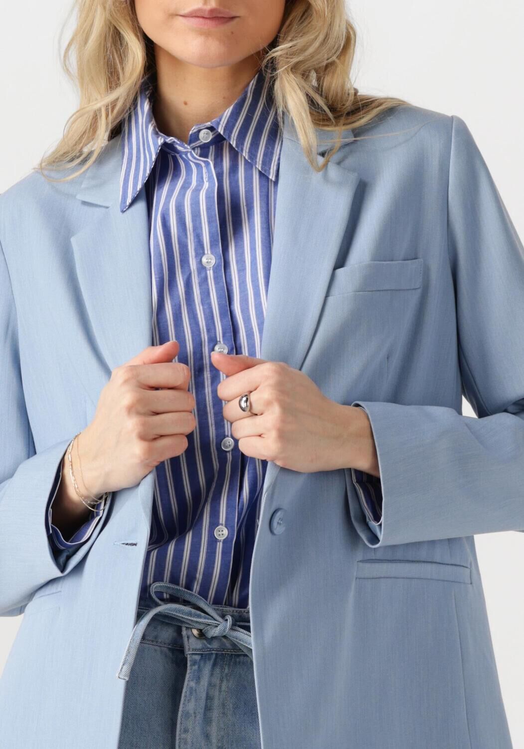 MOVES Dames Blazers Haizy Blazer 2737 Lichtblauw