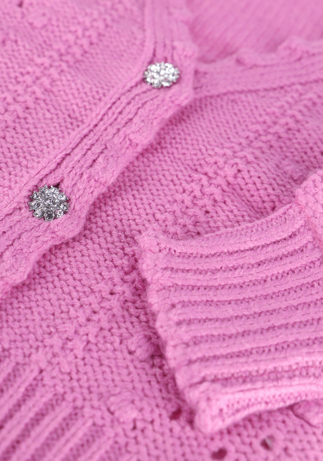 Roze Y.A.S. Vest YASBARBARA LS KNIT CARDIGAN - - large