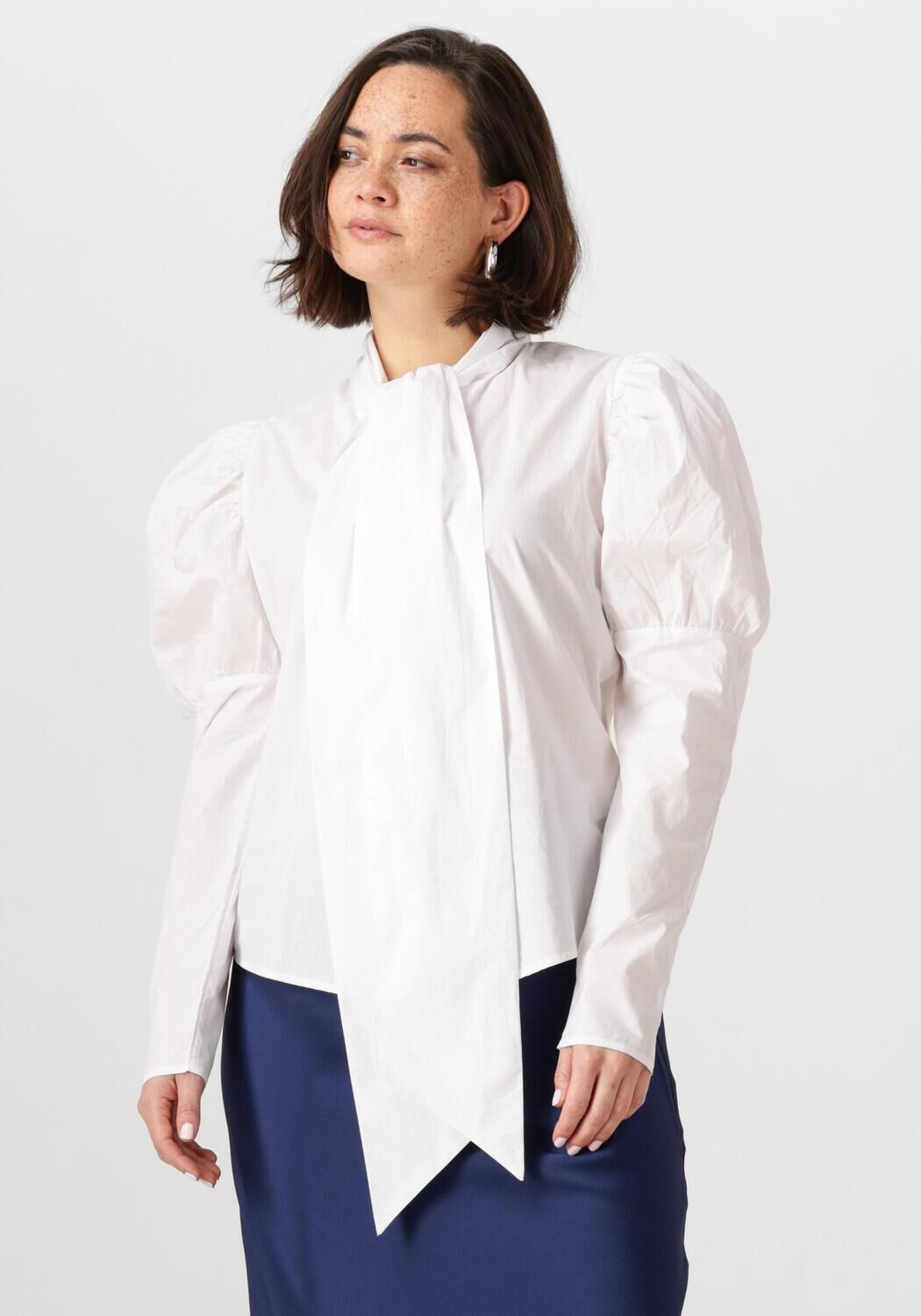 BRUUNS BAZAAR Dames Blouses Bbzekia Shirt Wit