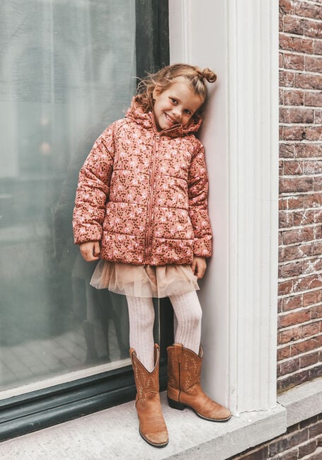 Roze YOUR WISHES Gewatteerde jas OVY PUFFER COAT Roze YOUR WISHES Gewatteerde jas OVY PUFFER COAT - large