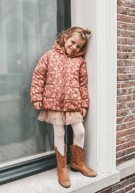 Roze YOUR WISHES Gewatteerde jas OVY PUFFER COAT Roze YOUR WISHES Gewatteerde jas OVY PUFFER COAT - large