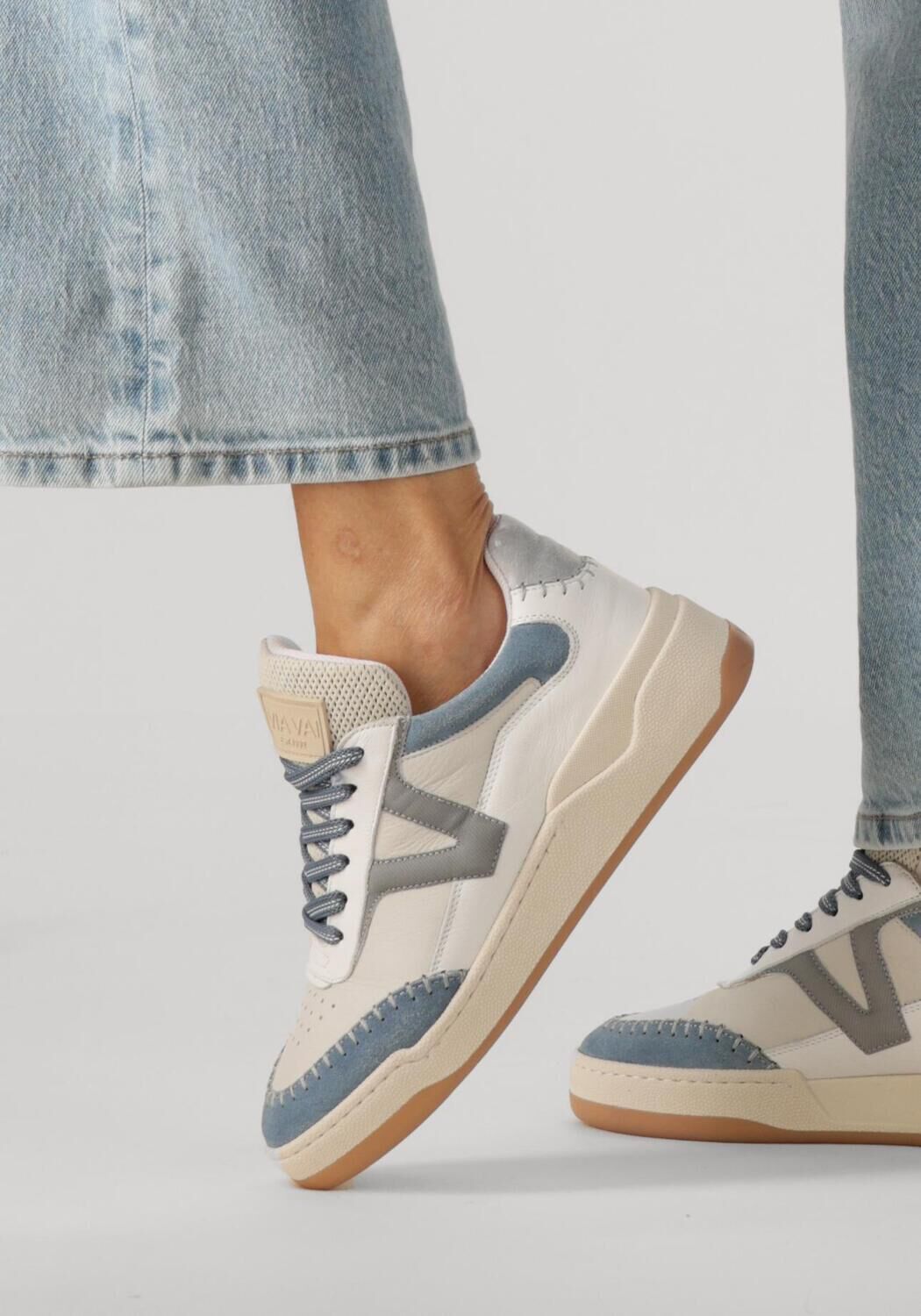 Witte VIA VAI Lage sneakers SAM OLIVIA - large