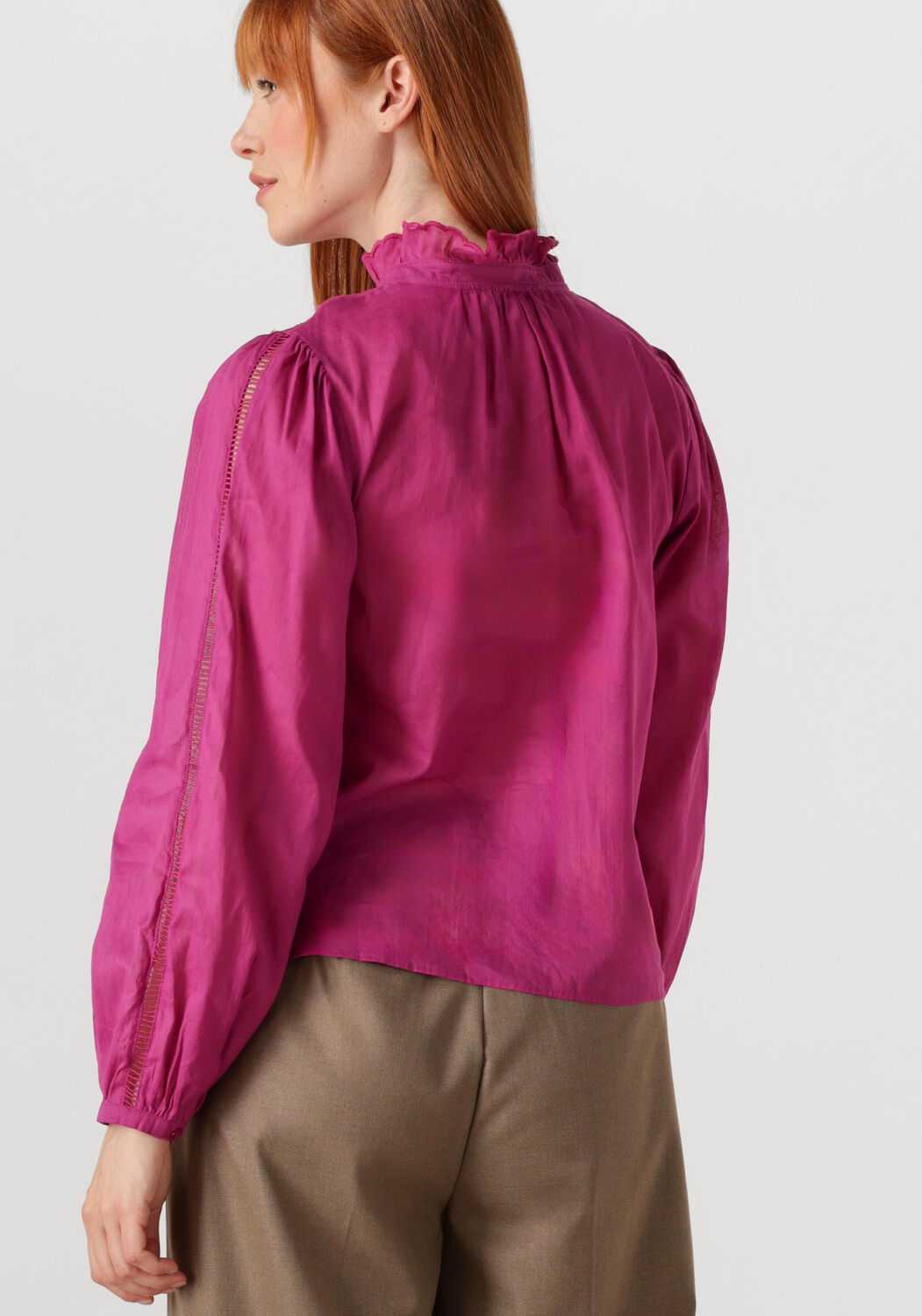 SUNCOO Dames Blouses Leony Fuchsia