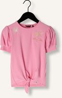 Roze NONO T-shirt KOMY RIB JERSEY TSHIRT WITH KNOT Roze NONO T-shirt KOMY RIB JERSEY TSHIRT WITH KNOT - medium