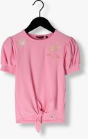 Roze NONO T-shirt KOMY RIB JERSEY TSHIRT WITH KNOT - medium