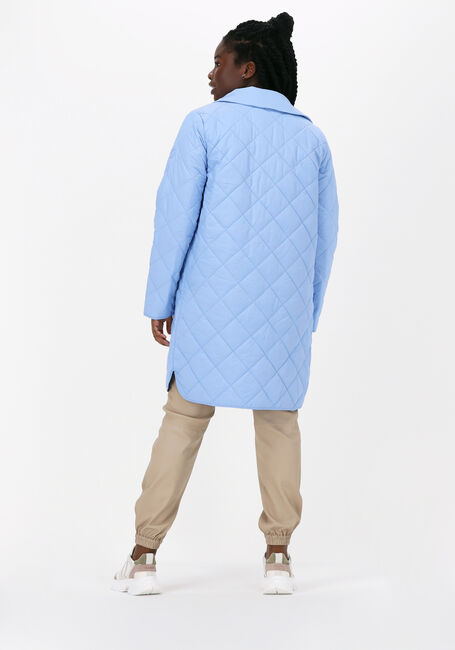 Lichtblauwe BEAUMONT Gewatteerde jas SPRING COAT LIGHT PADDED - large