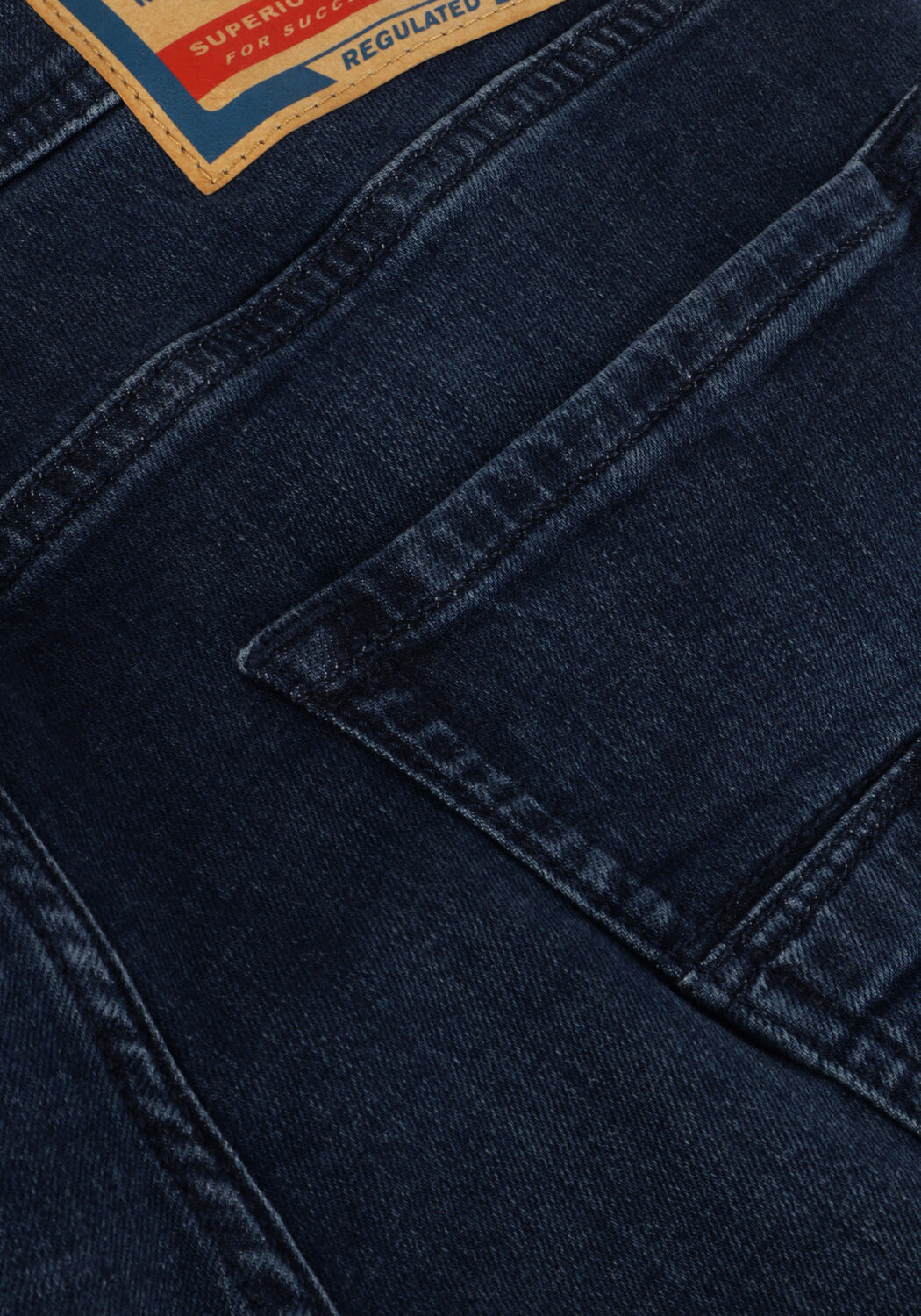 Donkerblauwe DIESEL Straight leg jeans 1986 LARKEE-BEEX - large