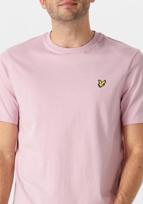 Roze LYLE & SCOTT T-shirt PLAIN T-SHIRT - large