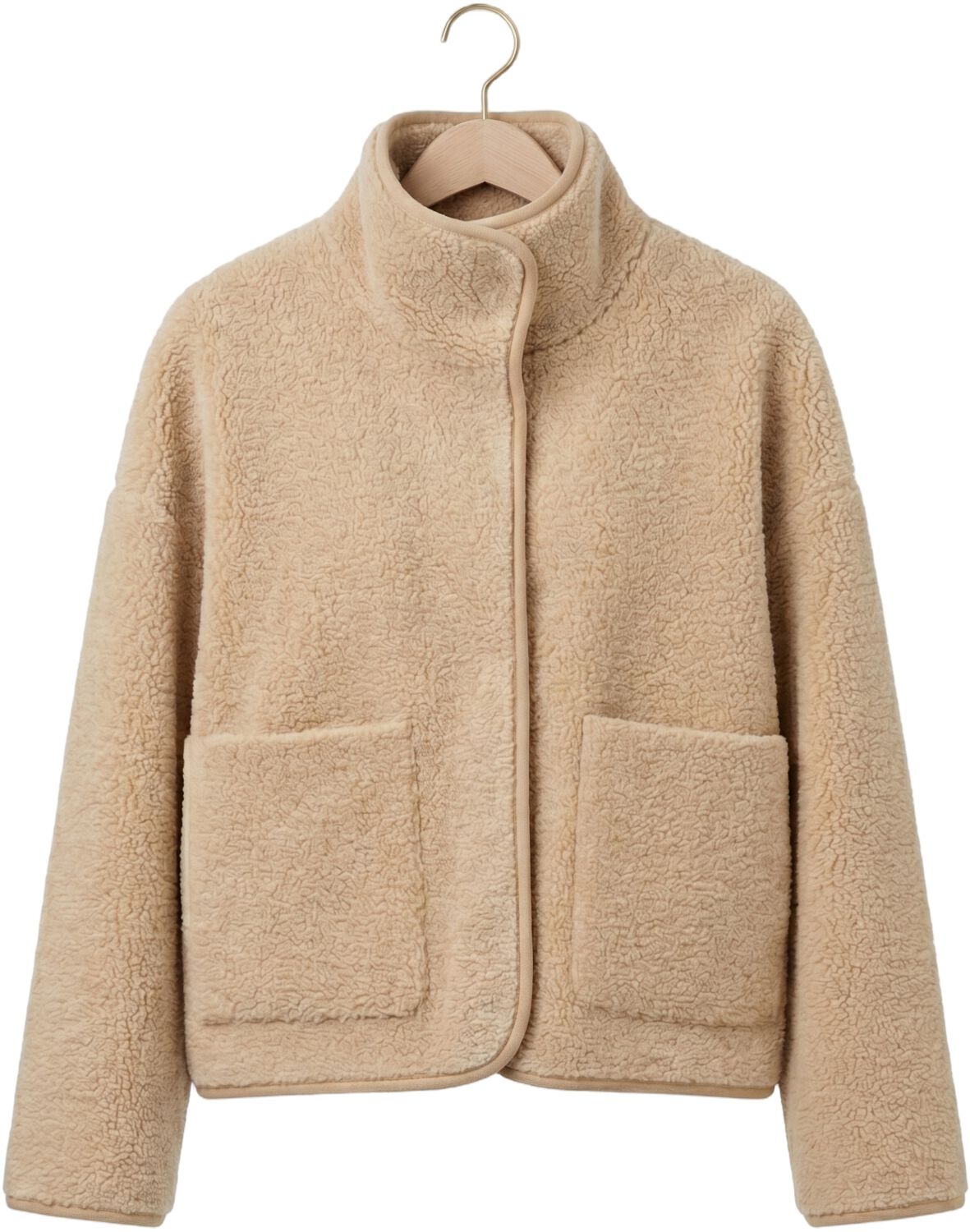 KNIT-TED Dames Jassen Jill Jacket Beige