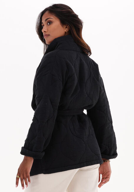 Zwarte BY-BAR Kimono JULIE STEPPED JACKET - large