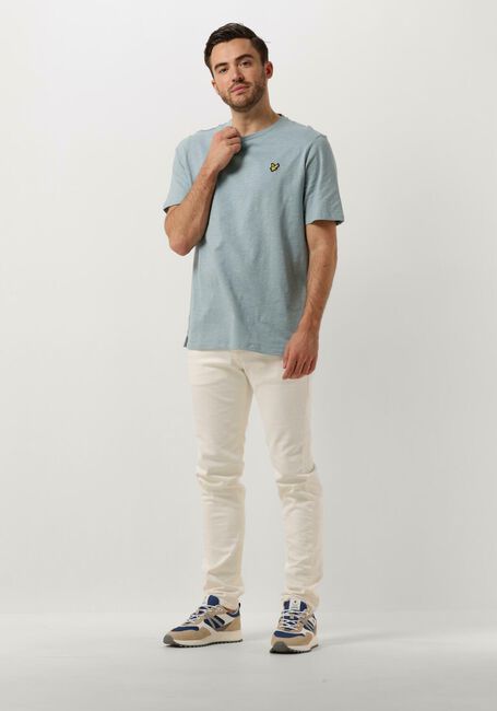 Blauwe LYLE & SCOTT T-shirt SLUB T-SHIRT Blauwe LYLE & SCOTT T-shirt SLUB T-SHIRT - large