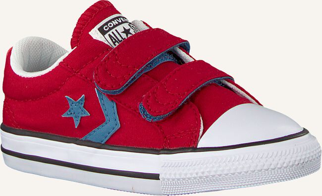Rode CONVERSE Lage sneakers STAR PLAYER 2V OX KIDS Rode CONVERSE Lage sneakers STAR PLAYER 2V OX KIDS - large