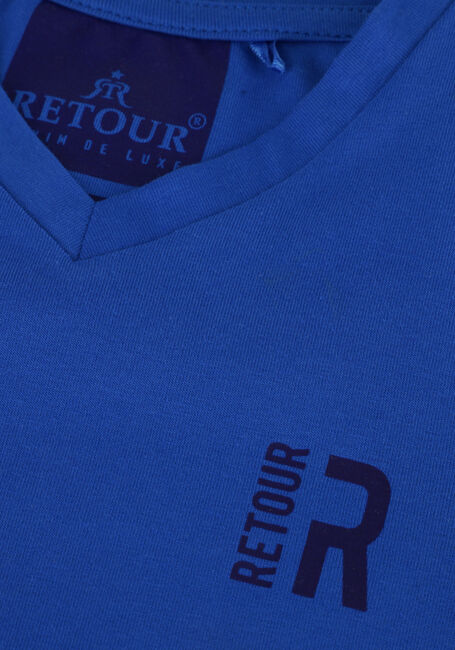 Blauwe RETOUR T-shirt SEAN - large