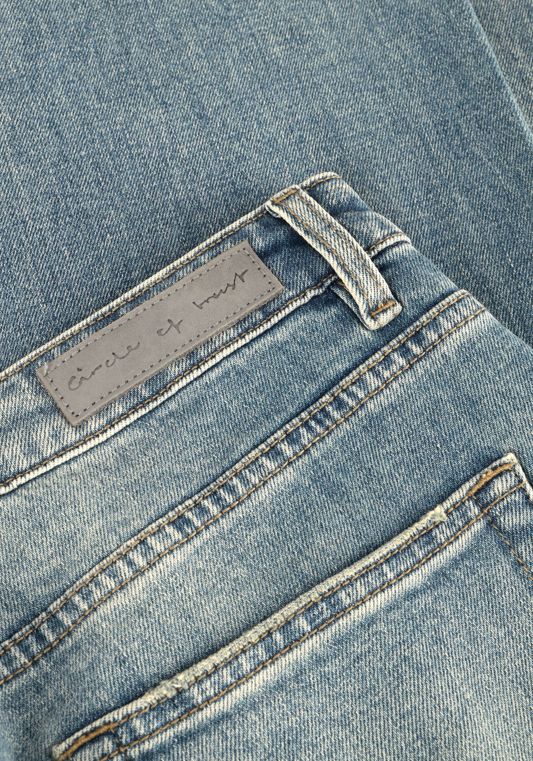 Blauwe CIRCLE OF TRUST Flared jeans MADDY DNM - large