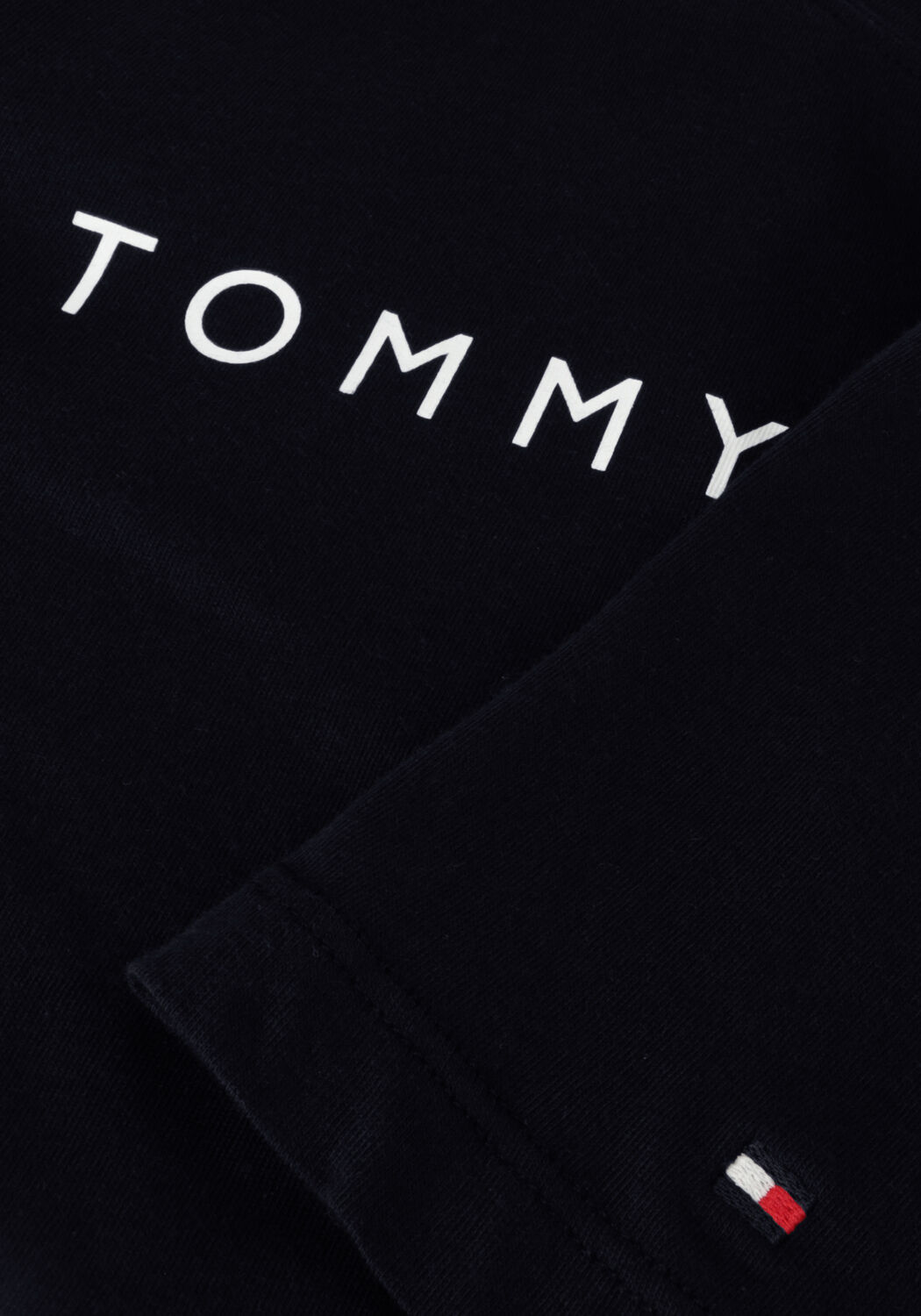 Donkerblauwe TOMMY HILFIGER T-shirt REC CORP LOGO C-NK - large