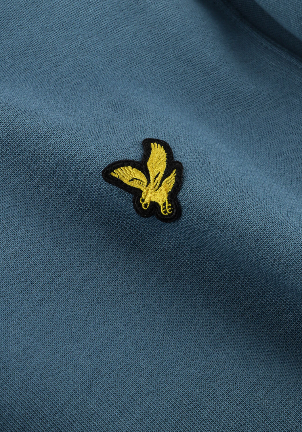 Blauwe LYLE & SCOTT Sweater PULLOVER HOODIE - large