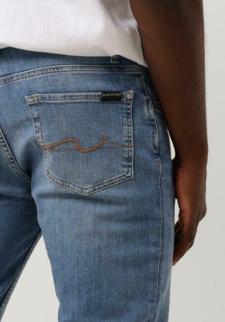 Lichtblauwe 7 FOR ALL MANKIND Slim fit jeans SLIMMY TAPERED STRETCH TEK PUZZLE - large
