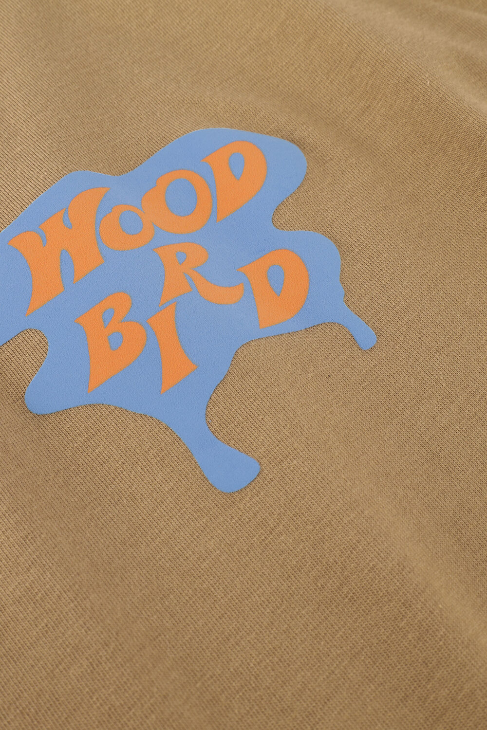 Camel WOODBIRD T-shirt KALEB OASE TEE - large