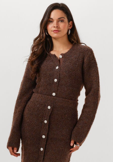 Bruine Y.A.S. Vest YASPLYRA LS KNIT CARDIGAN - large