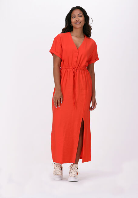 Oranje ANOTHER LABEL Maxi jurk ROSE DRESS - large