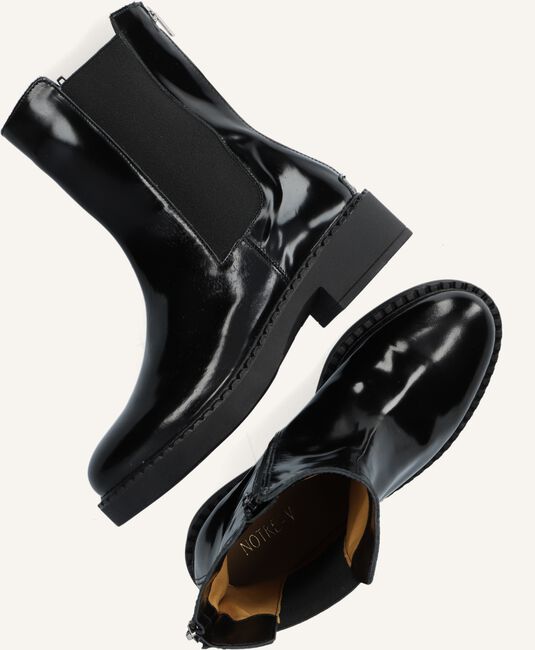 Zwarte NOTRE-V Chelsea boots IDEA03 Zwarte NOTRE-V Chelsea boots IDEA03 - large