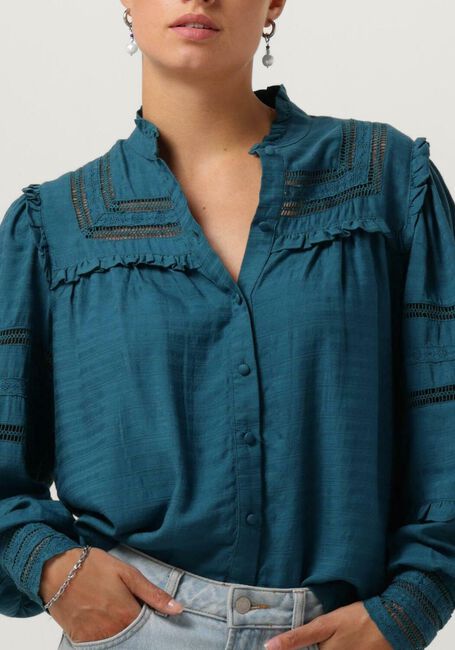 Blauwe Y.A.S. Blouses YASHENJA LS SHIRT S. - large