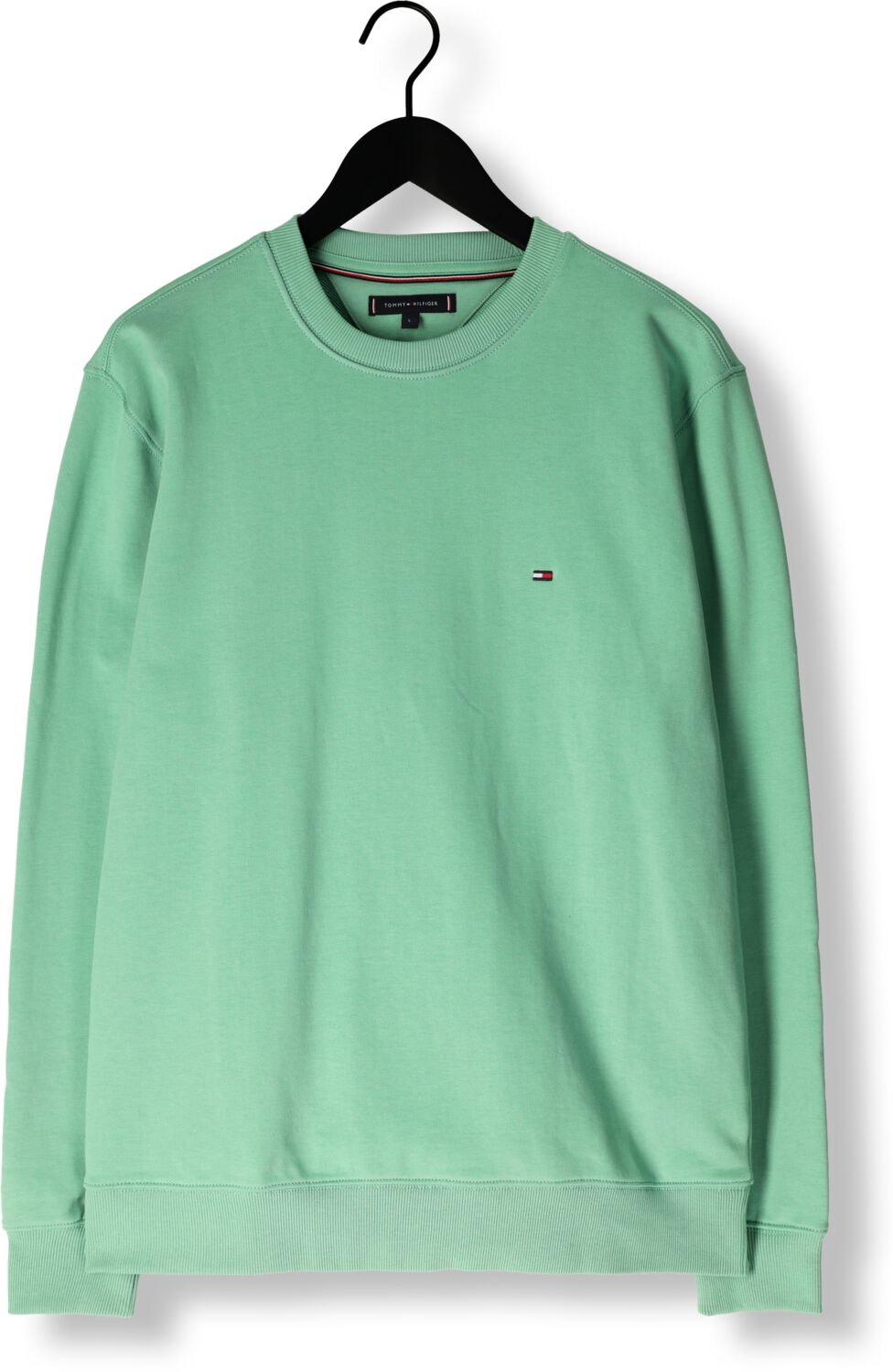 TOMMY HILFIGER Heren Truien & Vesten Essential Terry Crewneck Groen