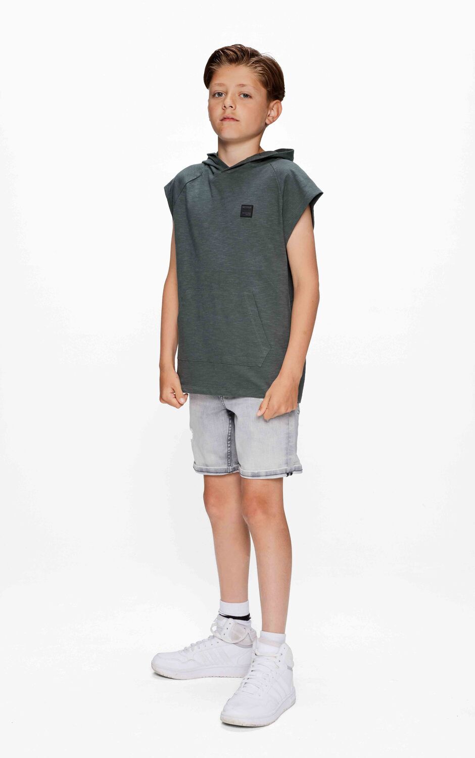 Groene RETOUR Trui ARMIN - large