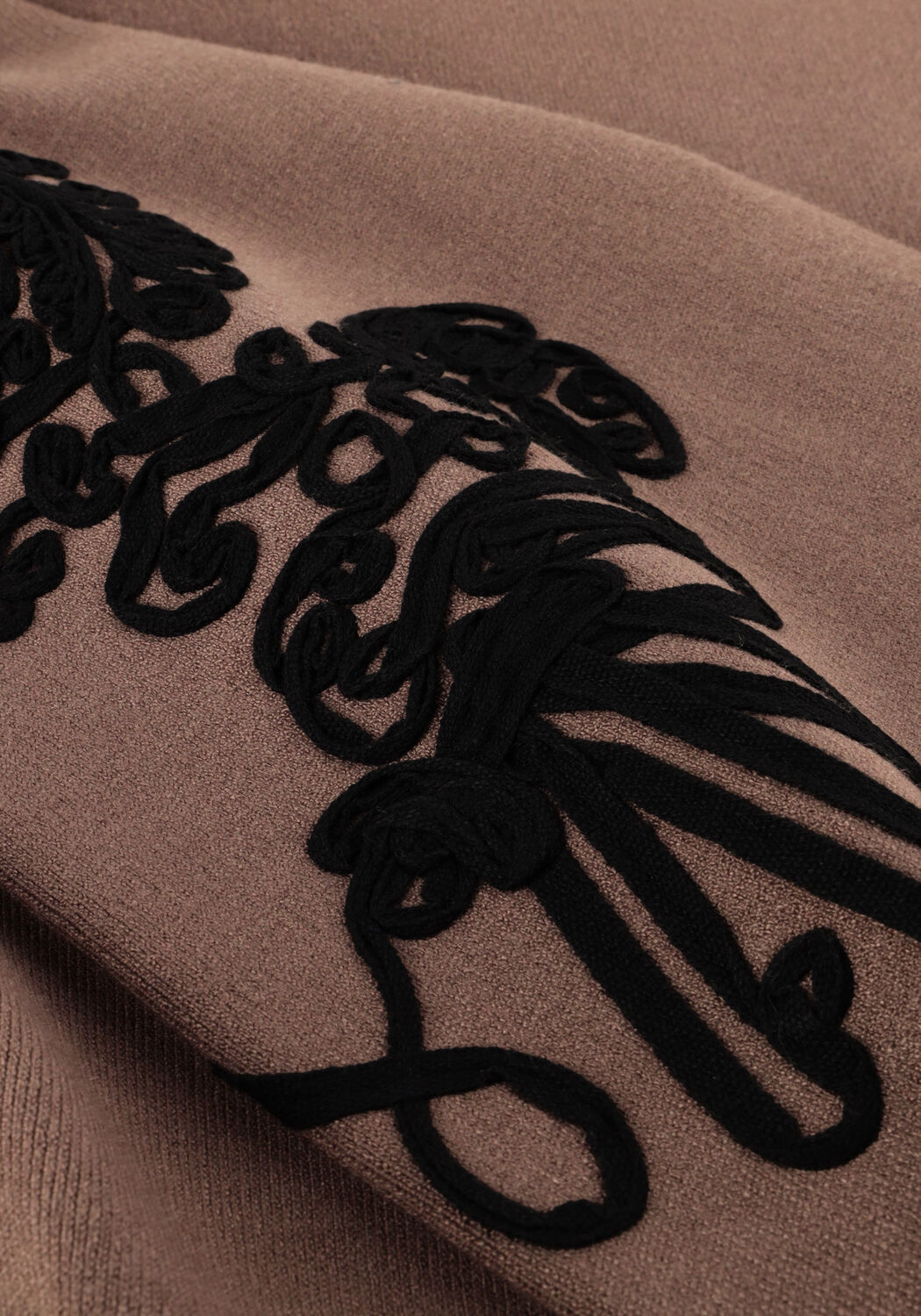 Bruine OBJECT Trui OBJJOANA L/S KNIT PULLOVER - large