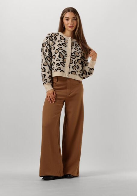 Multi SUMMUM Vest KNITTED CARDIGAN LEOPARD JACQUARD KNIT Multi SUMMUM Vest KNITTED CARDIGAN LEOPARD JACQUARD KNIT - large