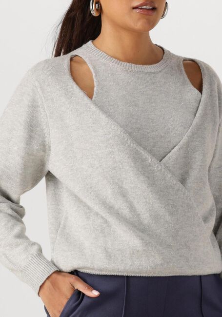 Grijze NUKUS Trui FIFI PULLOVER - large