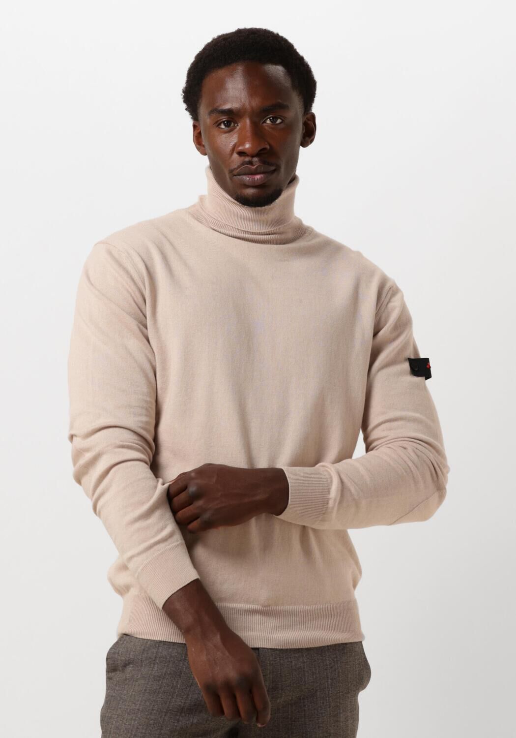 Peuterey Stijlvolle Gebreide Kleding Beige Heren