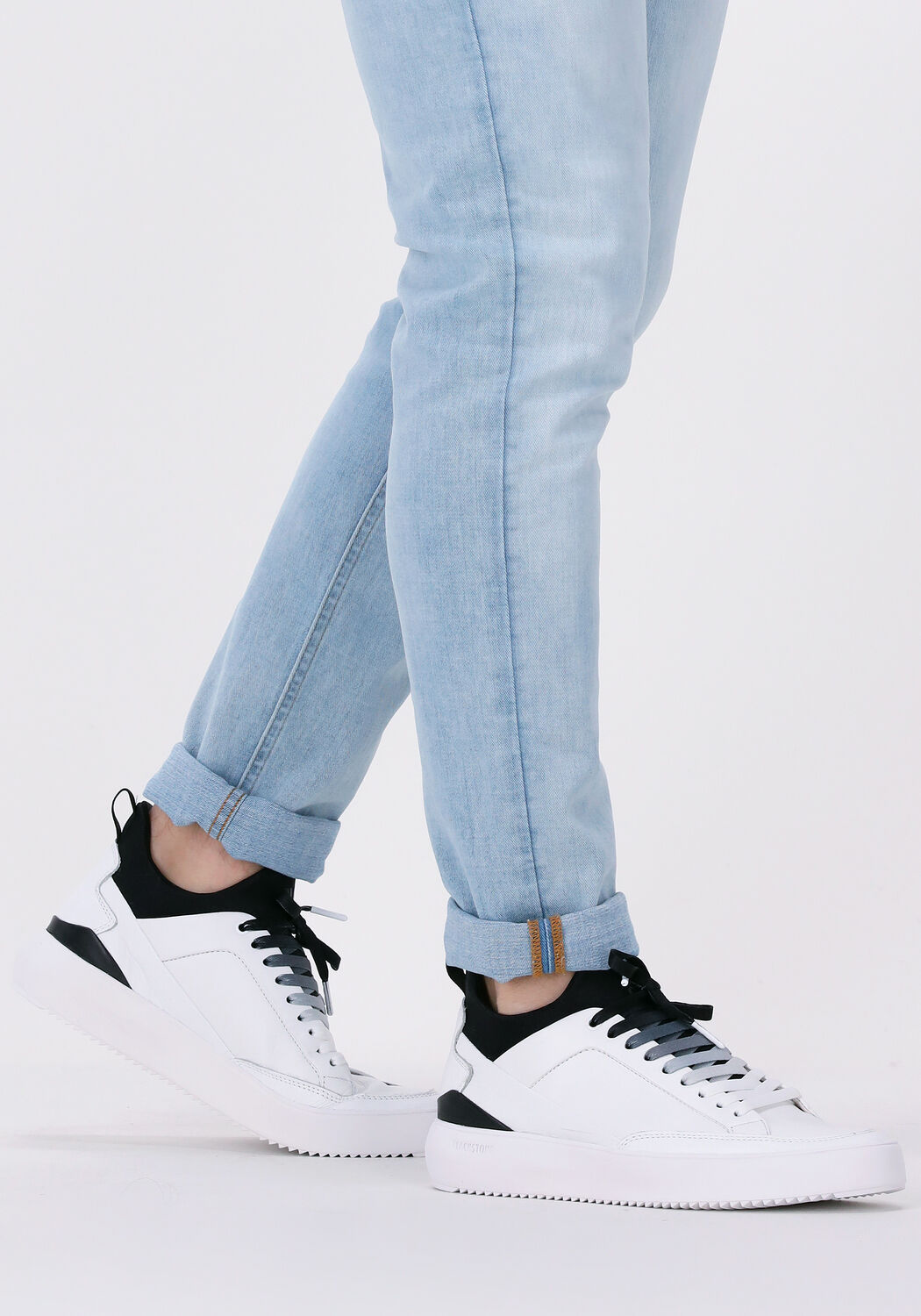 Witte BLACKSTONE Lage sneakers XG88 - large