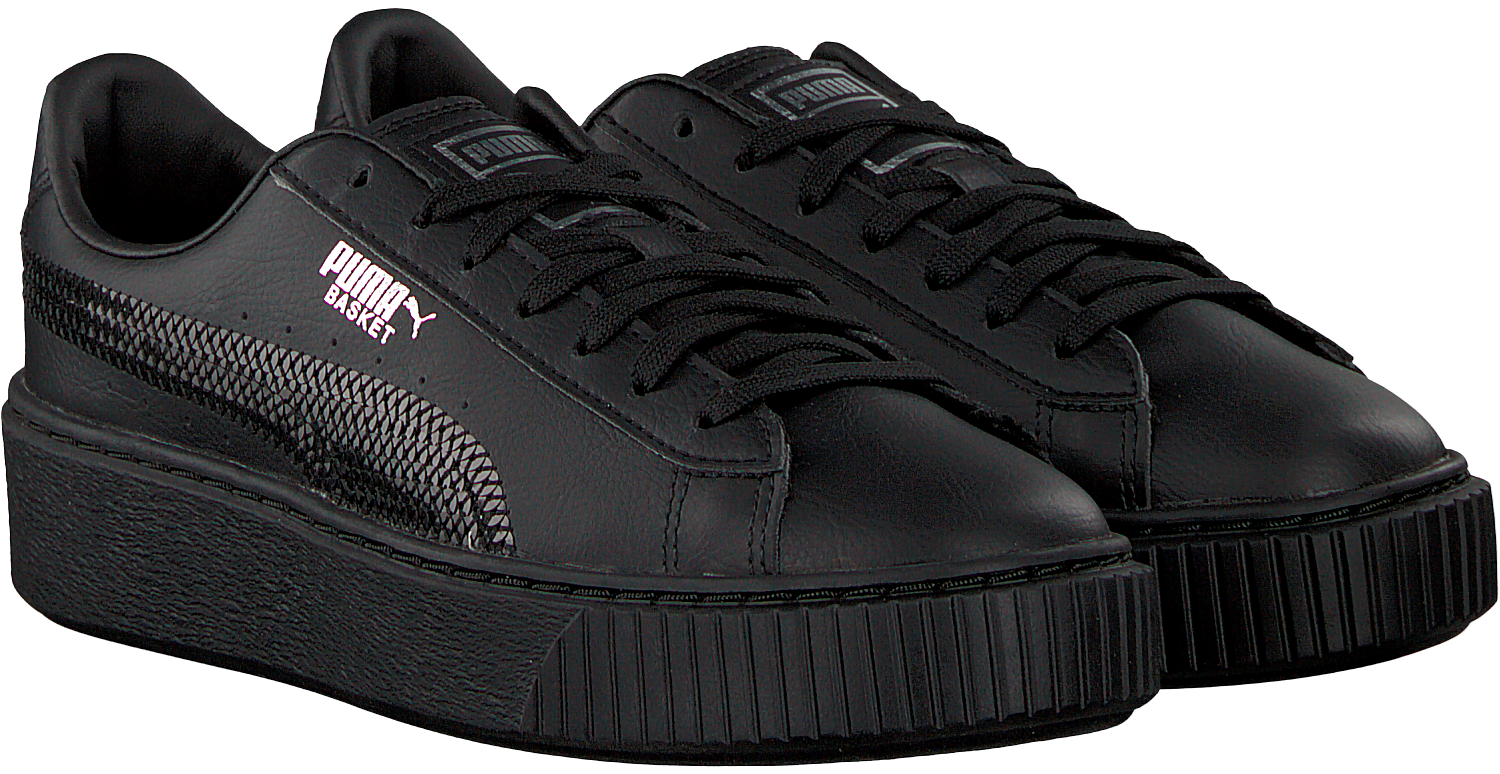 puma basket platform bling junior