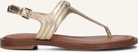 Gouden MICHAEL KORS Platte sandalen MANDY THONG SANDAL Gouden MICHAEL KORS Platte sandalen MANDY THONG SANDAL - medium