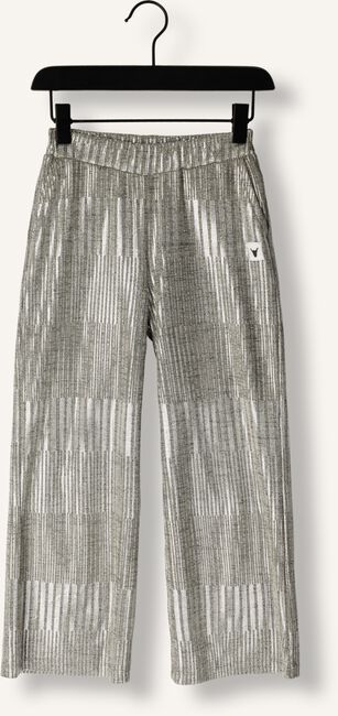 Zilveren ALIX MINI Lange broeken KNITTED SILVER FOIL LEGGING Zilveren ALIX MINI Lange broeken KNITTED SILVER FOIL LEGGING - large