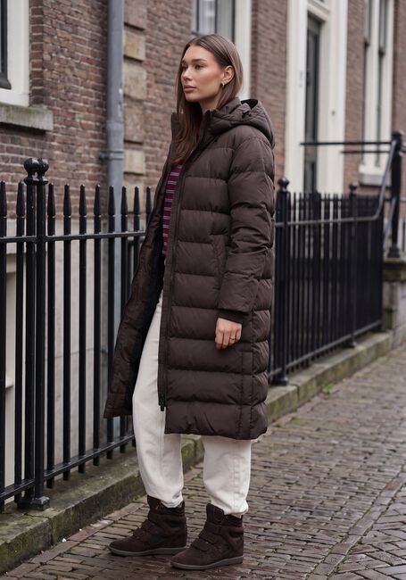 Bruine AIRFORCE Gewatteerde jas GRACE JACKET - large