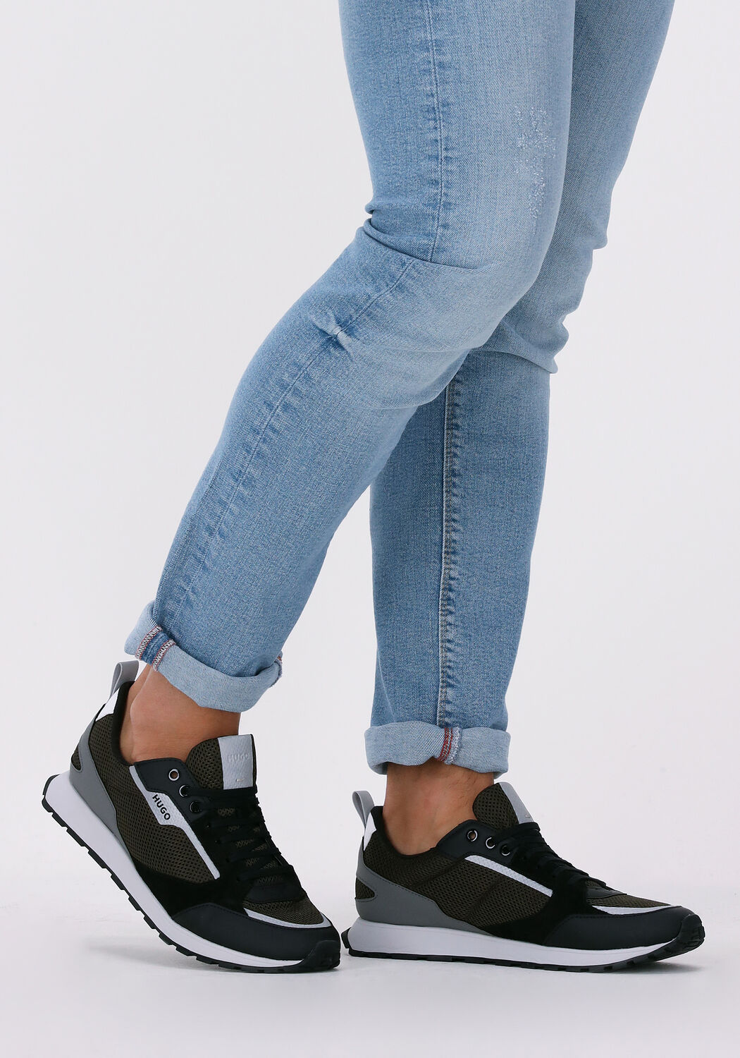 Groene HUGO Lage sneakers ICELIN RUNN - large