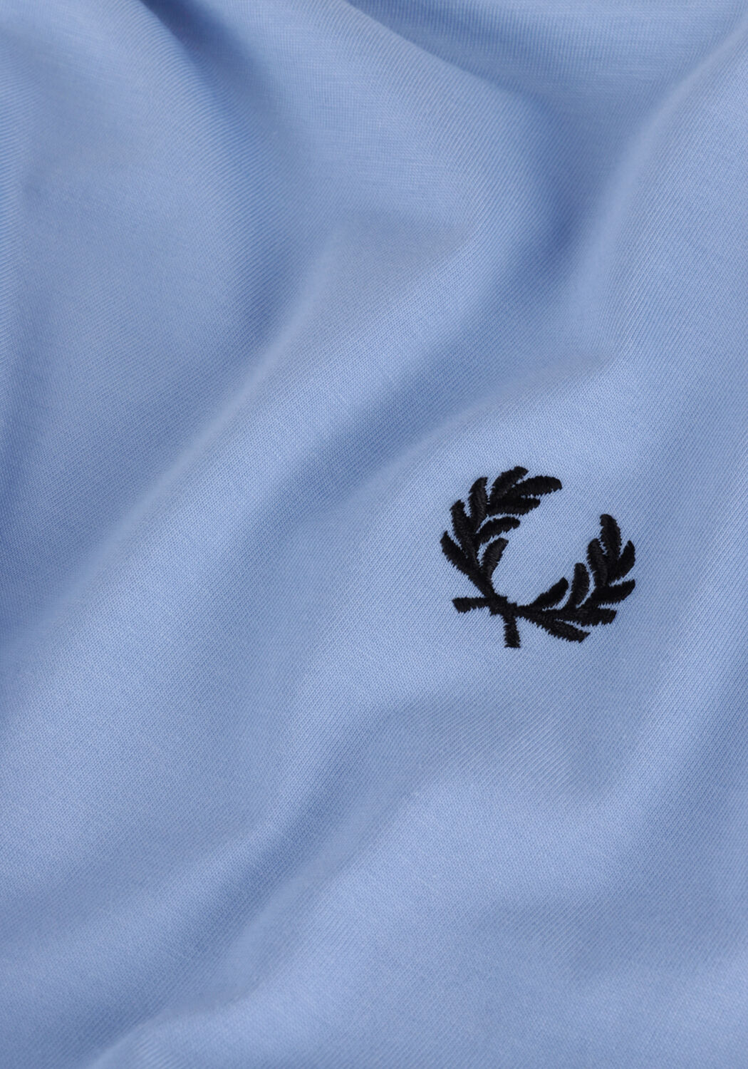 Lichtblauwe FRED PERRY T-shirt TWIN TIPPED T-SHIRT - large