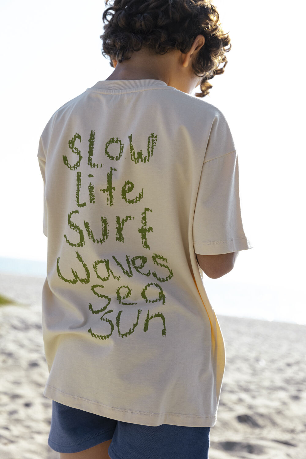 Beige AMMEHOELA T-shirt KIT - large