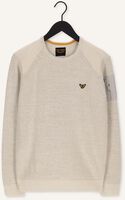 Gebroken wit PME LEGEND Trui LONG SLEEVE R-NECK COTTON RIB Gebroken wit PME LEGEND Trui LONG SLEEVE R-NECK COTTON RIB - medium