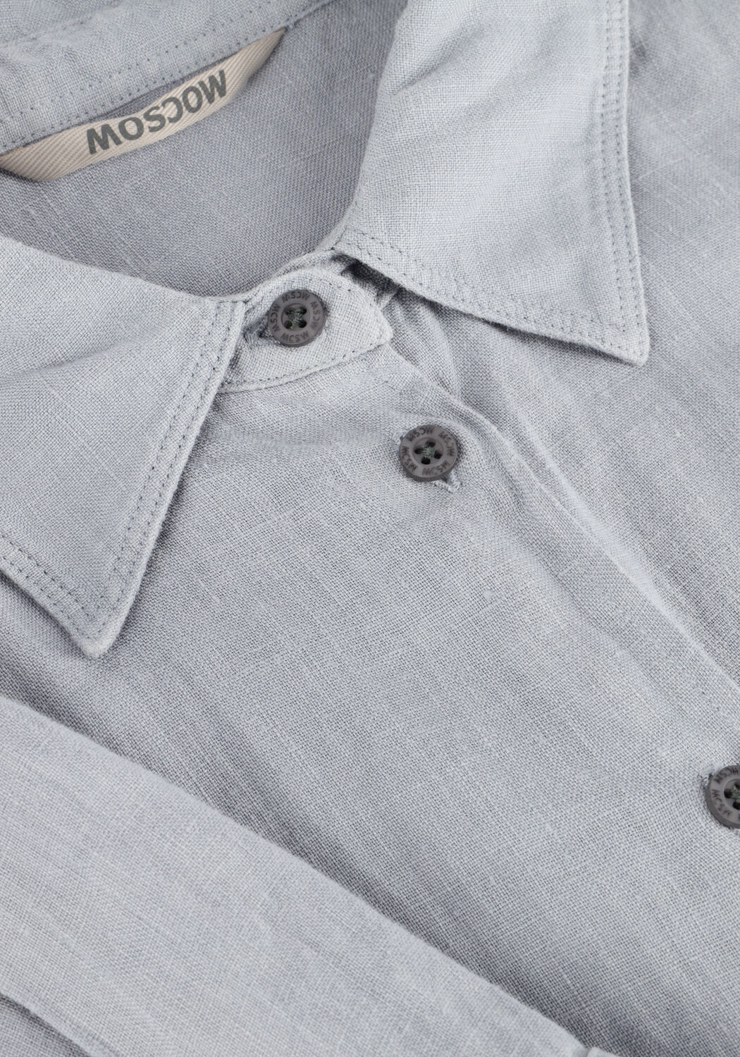 Blauwe MOSCOW Blouses 94-05-BUTTO-1 - large