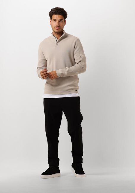 Beige GENTI Trui K1137-3258 - large