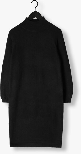 Zwarte Y.A.S. Midi jurk YASBALIS LS FUNNEL KNIT DRESS - large