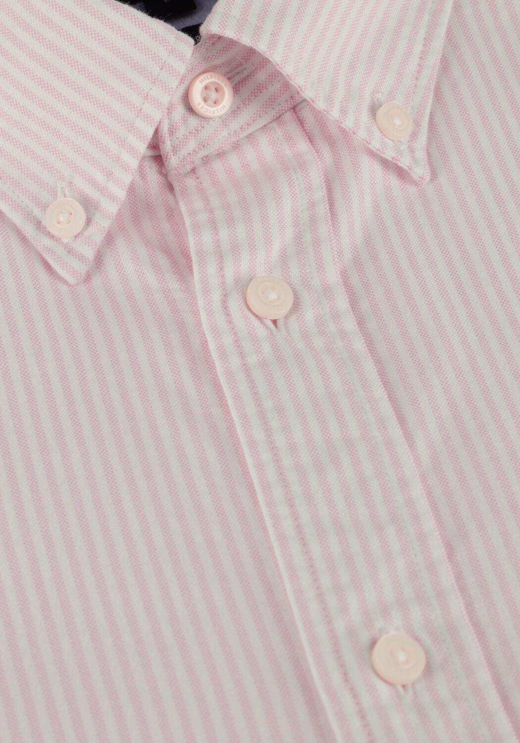 Roze TOMMY HILFIGER Casual overhemd HERITAGE OXFORD STRIPE RF SHIRT - large