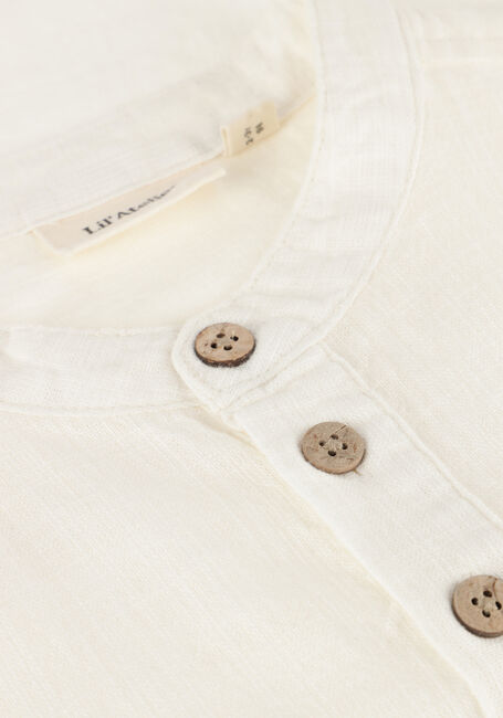 Witte LIL' ATELIER Overhemd NMMHUGO SS LOOSE SHIRT LIL - large