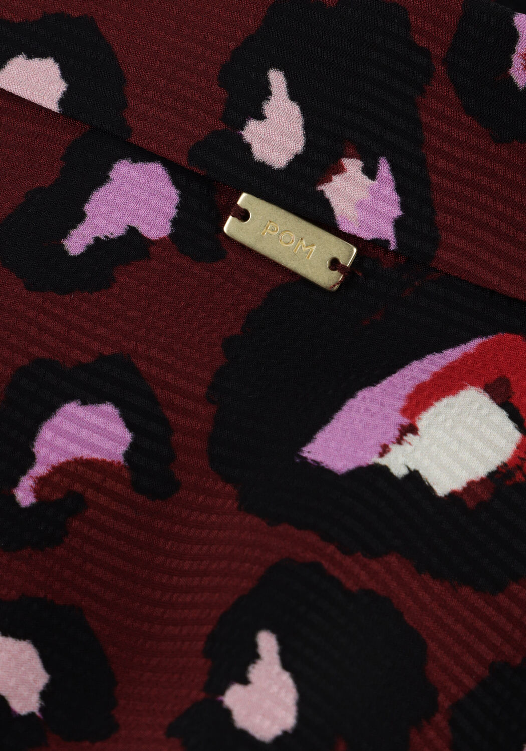 Rode POM AMSTERDAM Maxi jurk DRESS 7056 - large