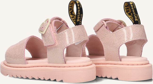 Roze DR MARTENS Platte sandalen MARLOWE HEARTS K Roze DR MARTENS Platte sandalen MARLOWE HEARTS K - large