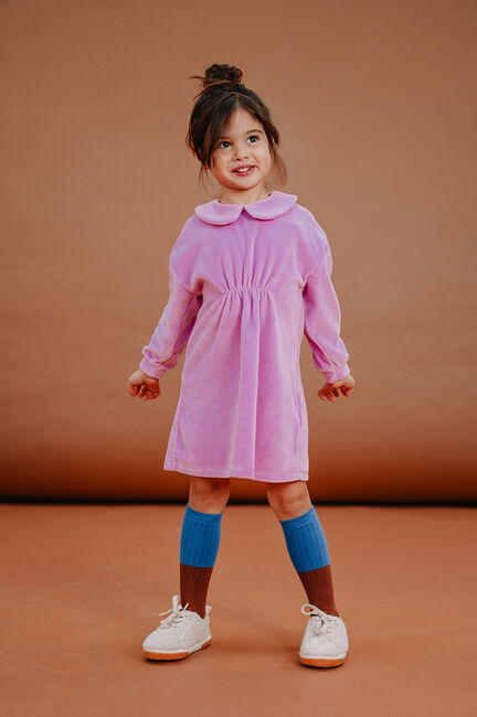 Roze Sproet Sprout Mini jurk DRESS SPARKLE Omoda