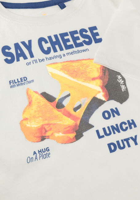 Witte THE NEW Polo / T-shirt TNSTSWINTON - large